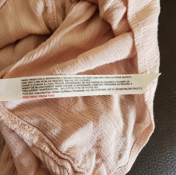 Free People Adelaide Pink Floral Slip Mini Dress Size S Boho Chic Embroidered - Picture 12 of 14